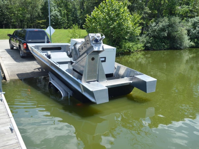 aluminium catamaran workboat