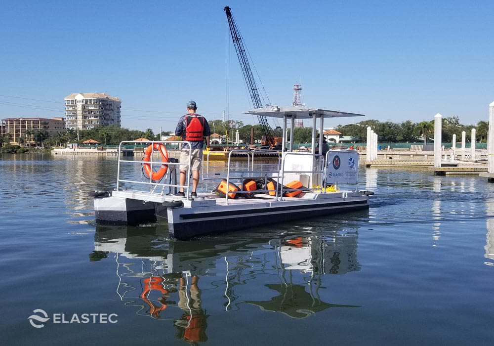 Tallahassee Omni Catamaran trash boat