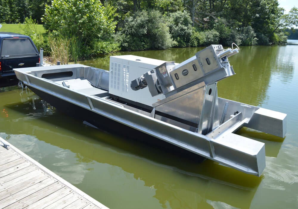 Elastec workboat with full cabin