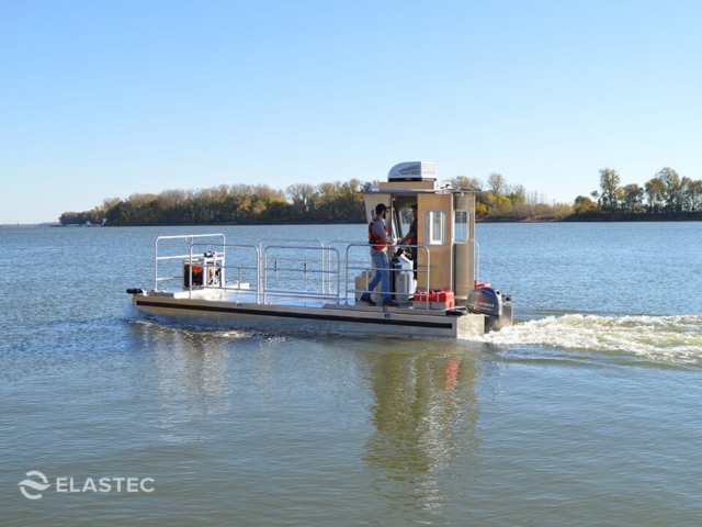 catamaran work boats