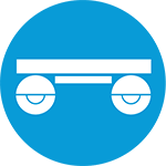 Round modified catamaran hull